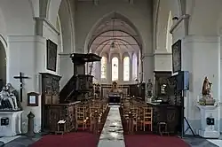Interieur kerk