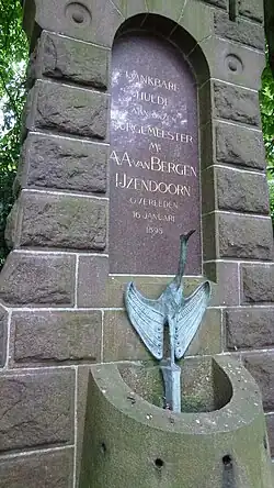 Detail aalscholver, uit 1998 van Ineke van Dijk