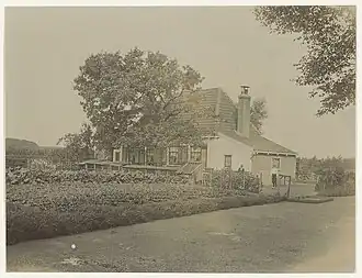 Houtvaart 60-62 anno 1910