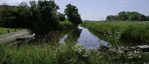 Haventje aan het einde van het Broekstermaar