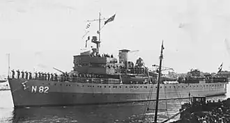 Hr.Ms. Willem van der Zaan bron: Koninklijke Marine