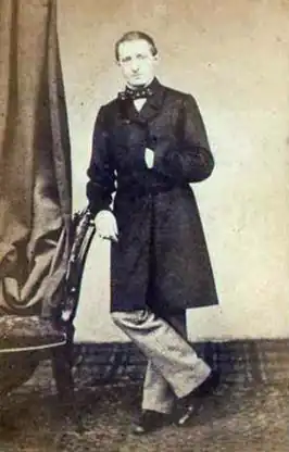 Edouard Regout omstreeks 1865