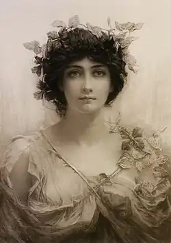 Clematis, 1899, naar foto