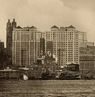 Hudson Terminal Building in 1912