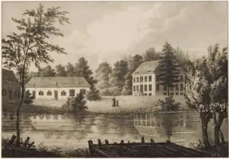 Huis de Poll in 1827-1829.