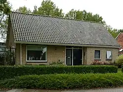 Huis op de plek van de vroegere synagoge