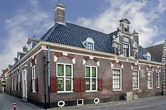 Het Huis van Achten of het Provenhuis van Johan van Nordingen aan de Gedempte Nieuwesloot in Alkmaar.