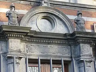 Detailaanzicht Koninklijk Huisarchief, 2007