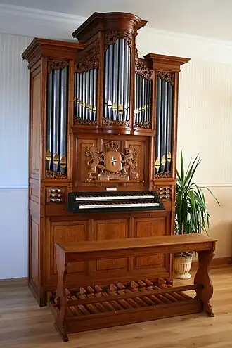 Huisorgel gebouwd door Martin Butter