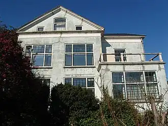 Huize Ehrenfest (tuinzijde) in 2005