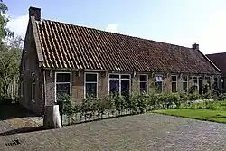 Voorzijde diaconiewoningen