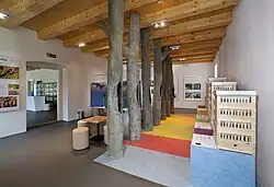 Binnenzijde van museum (2012)