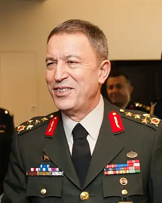 Minister van Defensie Hulusi Akar