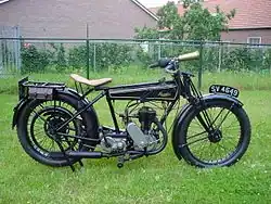 Humber 2¾-pk (350 cc) uit 1925