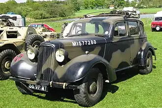 Humber Super Snipe – Militaire versie