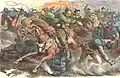 De Hunnen in gevecht met de Alanen (1873)