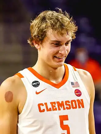 Hunter Tyson bij de Clemson Tigers