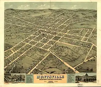 Huntsville in 1871