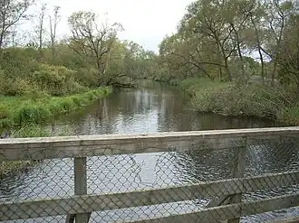 De Huskvarnaån bij Huskvarna