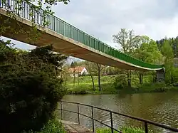 Hangbrug over de Sázava (2008)