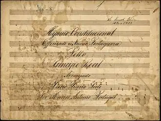 Origineel kopie van "Hino da Carta".