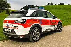 Nexo als politieauto