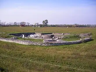 Fort Iža-Leányvár in Iža, Slowakije (2008)