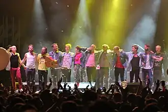 I'm from Barcelona tijdens een concert in Festival SOS 4.8 2015 (Murcia).