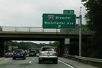 knooppunt Interstate 684 nabij White Plains