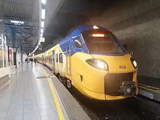 ICNG-B als EuroCity Direct naar Lelystad Centrum