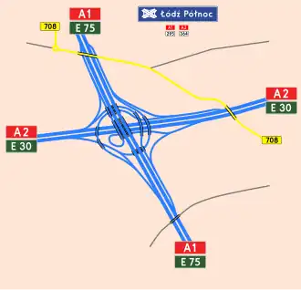 Knooppunt Łódź-Noord
