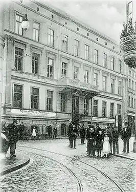 Drukkerij vanaf 1906 op Münchenhofplatz