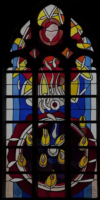 Glas-in-loodraam van Jan Leenknegt