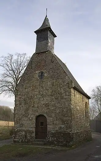 Kapel Notre-Dame de la Paix, te Padraye (monument) ensemble gevormd door het gebouw en zijn omgeving (site)