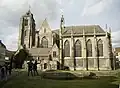 Onze-Lieve-Vrouwekerk in Kortrijk, gebouwd 1199-1203