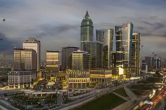 het CBRT hoofdkantoor in Istanbul