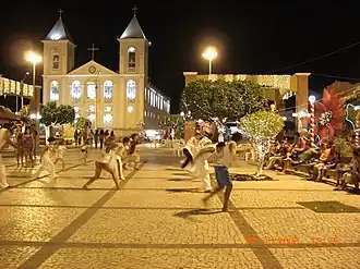 Katholiek kerk Nossa Senhora do Rosario op het plein Monsenhor João Luiz in Russas