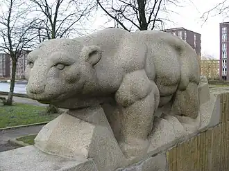 Ijsbeer van Trapman (maart 2013).