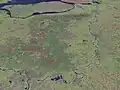 Satellietfoto van de IJssel