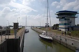 De schutsluis (22 augustus 2007)