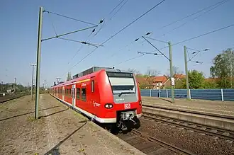 S-Bahn Hannover bij Seelze Bahnhof