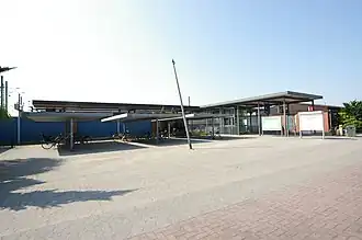 Entree station Seelze in 2005