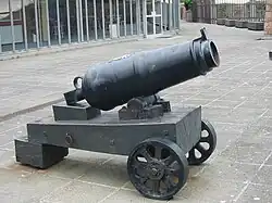 Kanon op Fort Regent