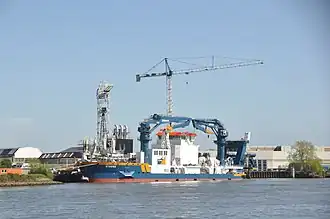 Zelf varende cutterzuiger Athena