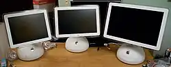 iMac G4 met een 15, 17 en 20&nbsp;inch-scherm (2002)