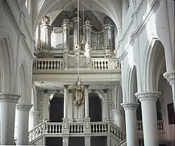 Interieur naar het westen