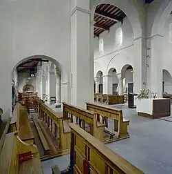 Interieur naar het westen