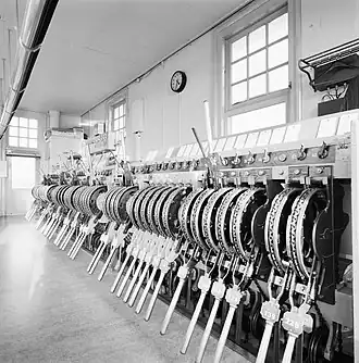 Interieur Seinhuis Station Roosendaal; 1 februari 1993.