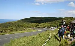 De Gooseneck met de North Barrule op de achtergrond