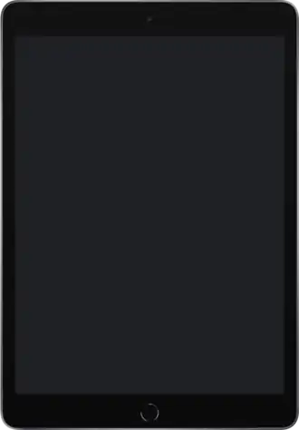 De voorkant van een iPad